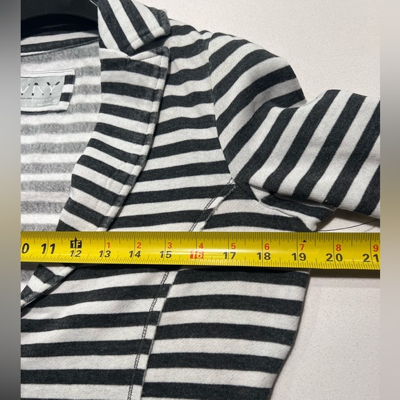 NEW Marc New York by Andrew Marc Striped Button Fleece Lined Knit Jacket Coat - Picture 12 of 16